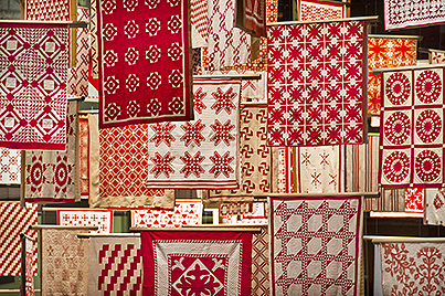 Red and White Quilts Infinite Variety Presented by The American Folk Art Museum